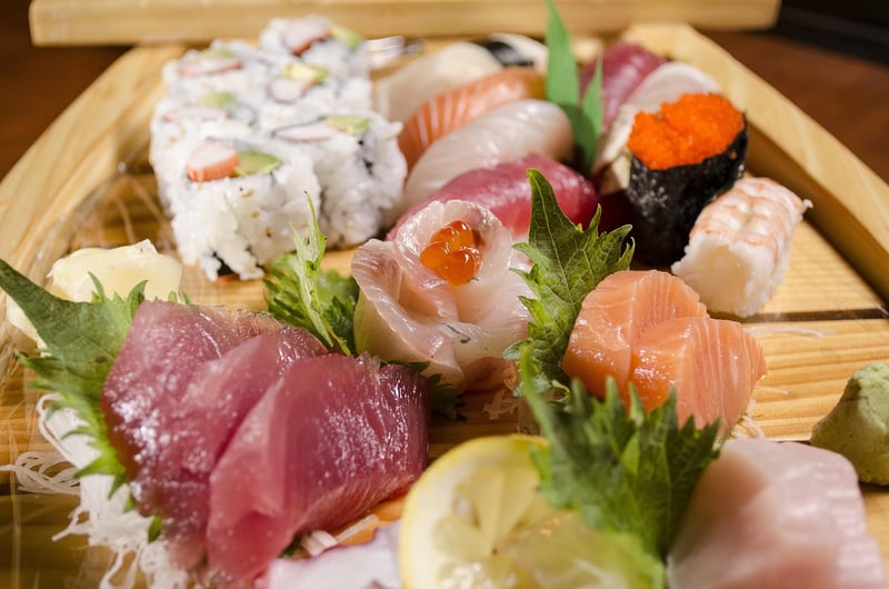 Sushi from Japan